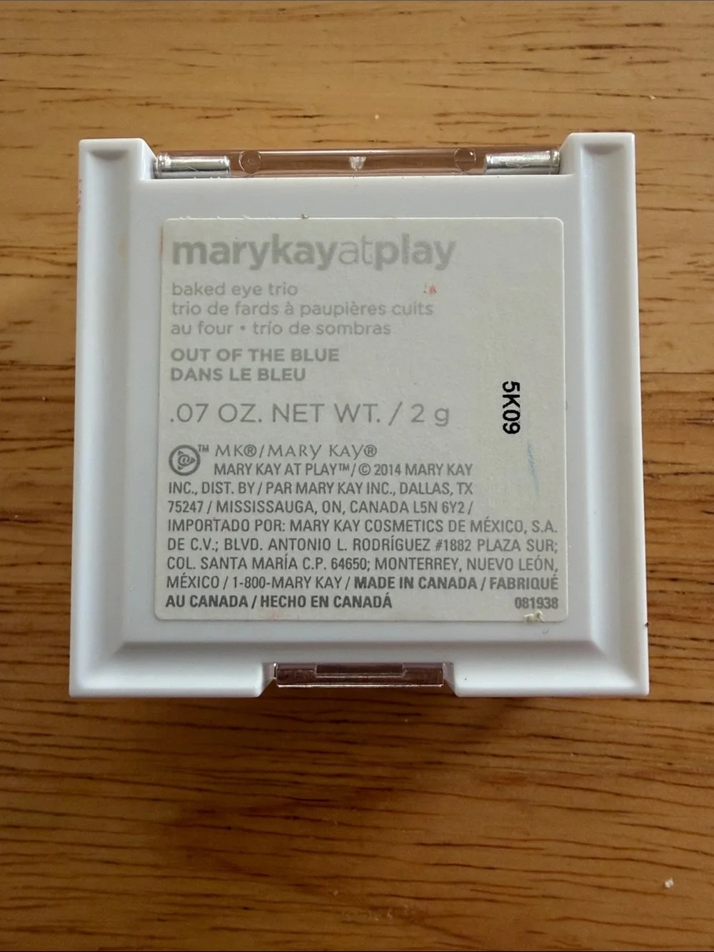 Mary Kay Trio Eyeshadow - Blue, Brown, Copper